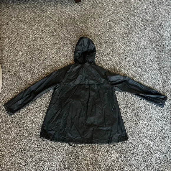 Madewell Women’s Black Leather Coat Jacket🌟